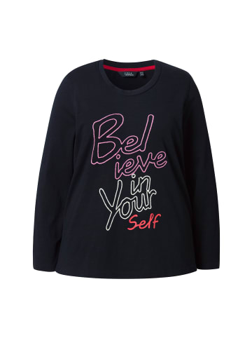 Ulla Popken Shirt in schwarz