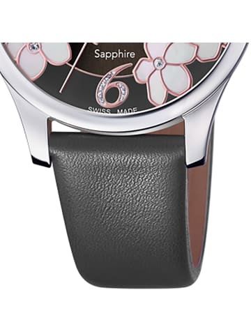 Candino Analog-Armbanduhr Candino Elegance schwarz mittel (ca. 33,5mm)