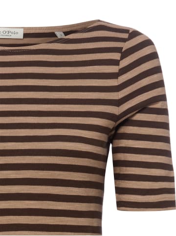 Marc O'Polo T-Shirt in braun schoko - 0002