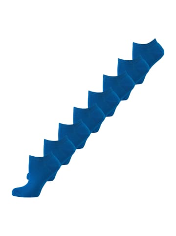 Nur Die  Sneakersocken Unisex Colour Sneaker farbige Füßlinge kurz in Blau