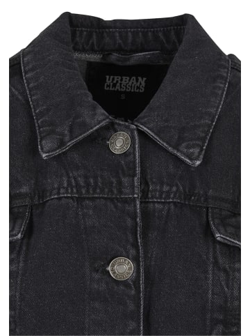 Urban Classics Denim Jacket in black washed