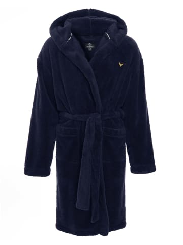 Threadbare Bademantel Robert Robe in Navy
