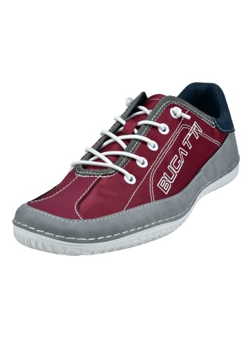 Bugatti Sneaker in Rot/Grau