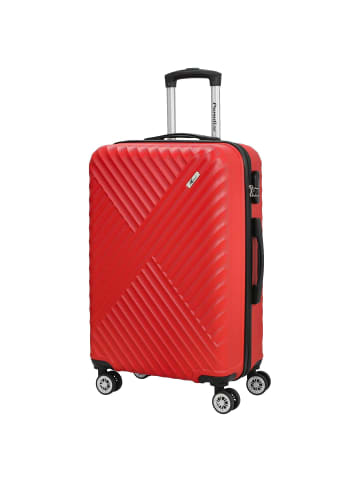 Paradise by CHECK.IN Kingston - 4-Rollen-Trolley 67 cm (lila) in rot