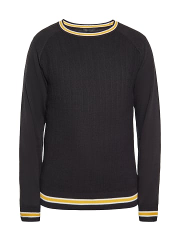 DreiMaster Maritim Men Sweater in Schwarz