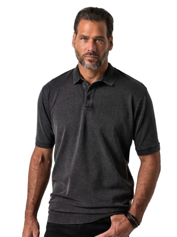 JP1880 Poloshirt in schwarz