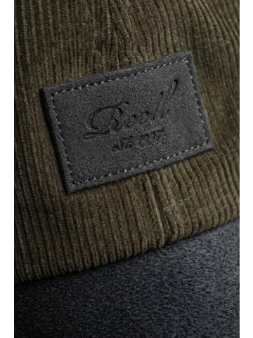 Reell Cap "Arc Suede Cap" in Grün