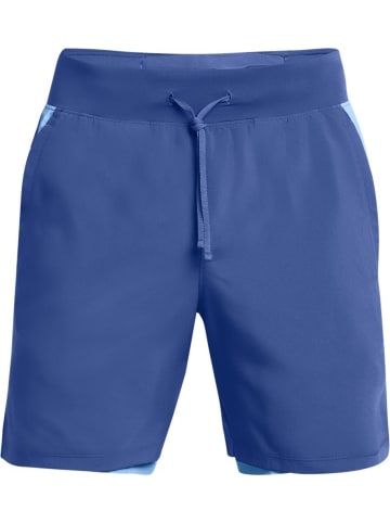 Under Armour Sportshorts "Ua Launch Pro 2N1 7'' Shorts" in Blau
