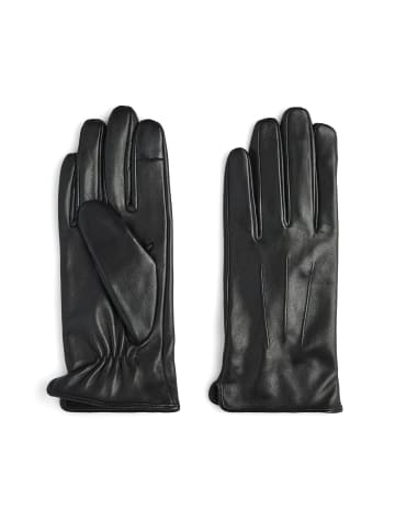 Pieces Handschuhe in Black