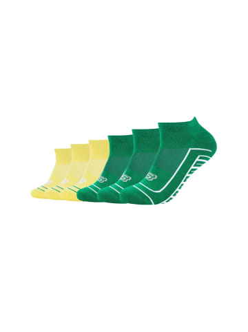 Skechers Sneakersocken 6er Pack cushioned in jolly geen