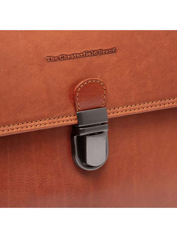 The Chesterfield Brand Renata Aktentaschen Messenger Leder 29 cm in cognac