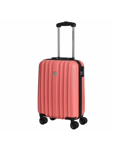 Check.In Aurora - 4-Rollen-Kabinentrolley 54 cm (limettengrün) in koralle