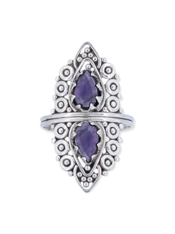 mantraroma 925er Silber - Ringe mit Amethyst