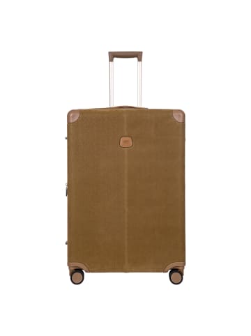 BRIC`s Life 4 Rollen Trolley L 78 cm mit Dehnfalte in camel