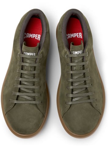 Camper Schnürschuhe " Pelotas Soller " in Dunkelgrün 1