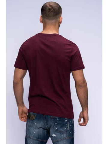 Jack & Jones T-Shirt Print - ELEMENTS TEE SS CREW NECK in Port Royale