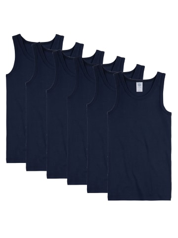 Sanetta Unterhemd 6er Pack in Blau