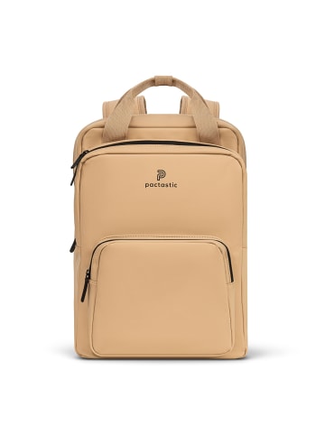 Pactastic Urban Collection Rucksack 40 cm Laptopfach in beige