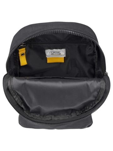 Camel Active Journey - Umhängetasche 28 cm (black) in schwarz