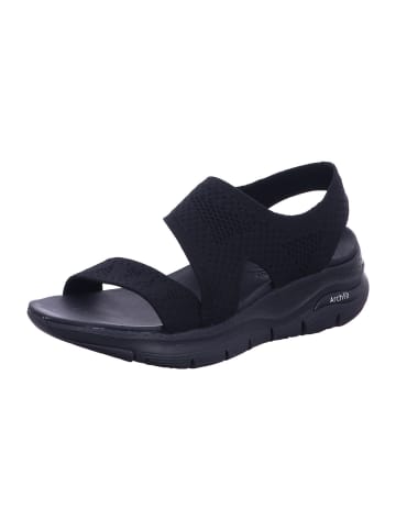 Skechers Sandale in schwarz