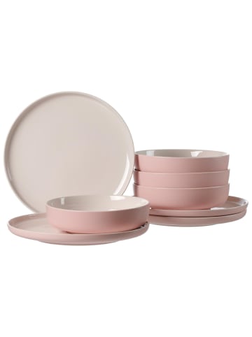 Ritzenhoff & Breker 16er Set Tafelservice Jasper in rosa-vanille