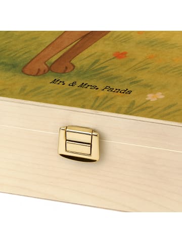 Mr. & Mrs. Panda Teedose Hund Dogge Design mit Spruch in Weiß