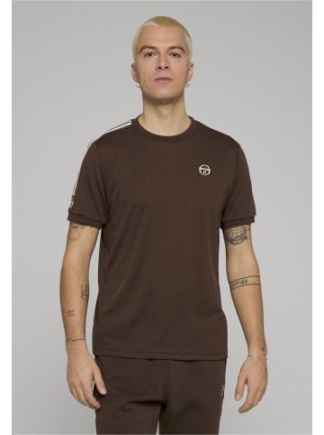 Sergio Tacchini T-Shirt in bracken/gardenia