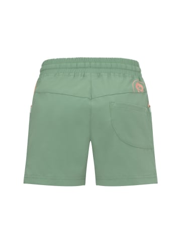 Trollkids Trekking shorts "Senja" in Blattgrün/Salbeigrün