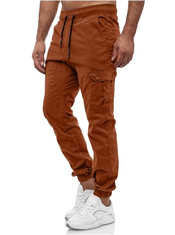 Tazzio Cargohose "16610" - Regular Fit - in Camel