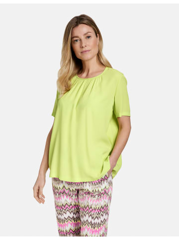 Gerry Weber Bluse Kurzarm in Lime