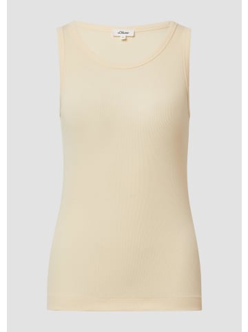 s.Oliver T-Shirt in 1122_vanille