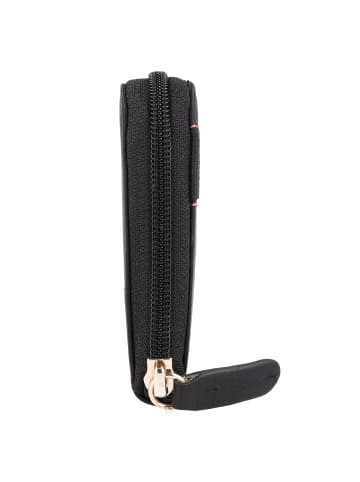 mano Don Leonardo Geldbörse RFID Leder 18 cm schwarz