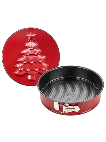 Zenker Springform mit Motivboden und Flachboden Sparkling Christmas, Ø 26x6,5 cm