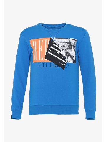 PLUS EIGHTEEN Herren Sweater in Blau