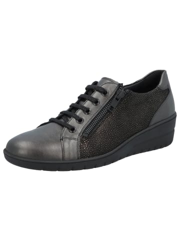 Solidus Damen- Schnürschuhe Helia - Weite H in Grau