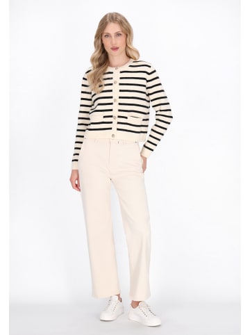 DreiMaster Women Cardigan in offwhite black