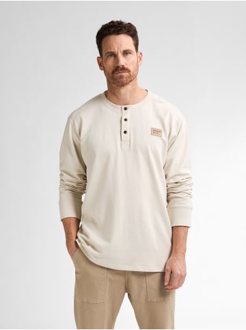 Petrol Industries Langarmshirt mit Logo Shellview in Weiß