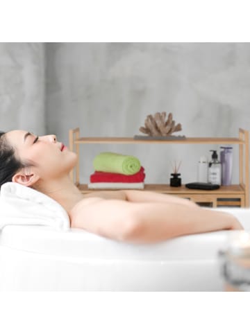 relaxdays Wäschekorb in Natur - (B)88 x (H)95 x (T)33 cm