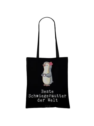 Mr. & Mrs. Panda Schultasche Pinguin Beste Schwiegermutter der W... in Schwarz