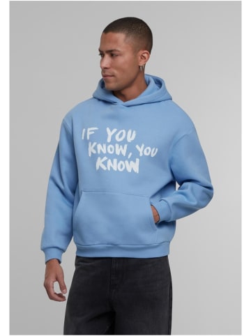 Mister Tee Hoodie "If You Know Fluffy Hoody" in Blau