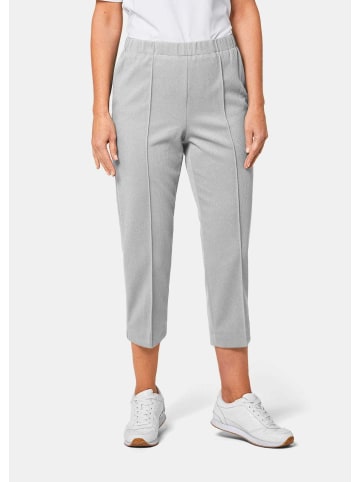 GOLDNER 7/8-Rippenhose Trageangenehme 7/8-Rippenhose in silbergrau
