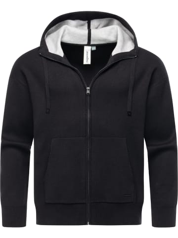 ragwear Kapuzensweatjacke Raggan Zip in Black