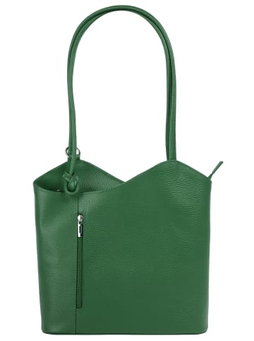 Cluty Shopper Rucksack Kombination in grün