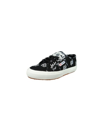 Superga Schnürschuhe in schwarz