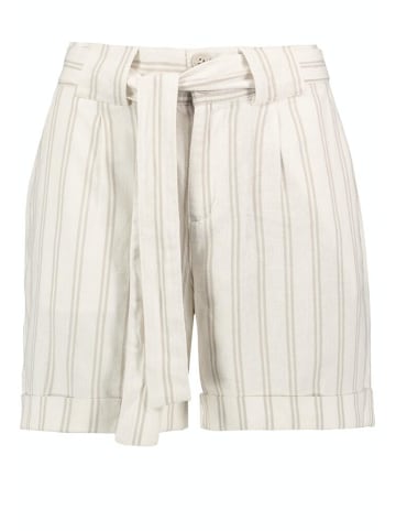 Eight2Nine Short in stripes: light sand-white