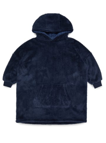 Threadboys Bademantel THB Boys Lounge Oversized Poncho Jamie in blau-schwarz