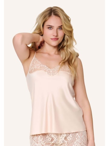 Linga Dore Top Spaghetti in Gold beige