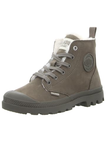 Palladium Schnürstiefelette in grau