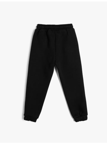 KOTON Sweathose in Schwarz