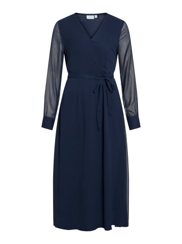 Vila Maxikleid in Navy Blazer